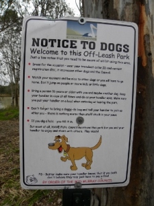 Notice for the smart dogs of the Riverland!