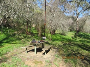 My set up at Horsnell Gully CP