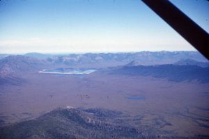 Lake Pedder in the distance: VK5BJE archives