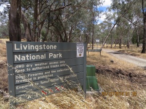Livingstone National Park Northern entrance