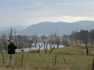 The Murray River from River Road: JCD photo